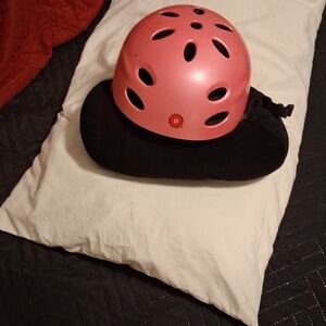 Pink Bike Helmet